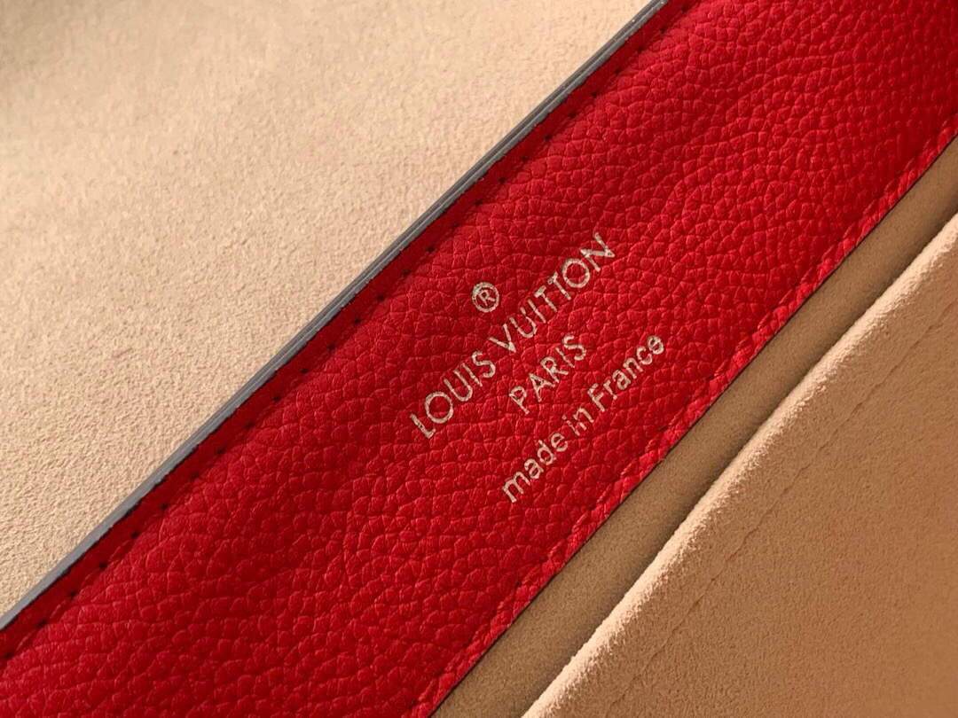 LV M53950 Louis Vuitton Lockme Ever BB Handbag M56645 Red