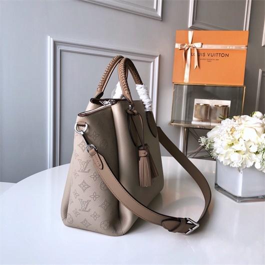 LV M55031 Louis Vuitton Haumea Mahina Bag Magnolia M55030 Gray