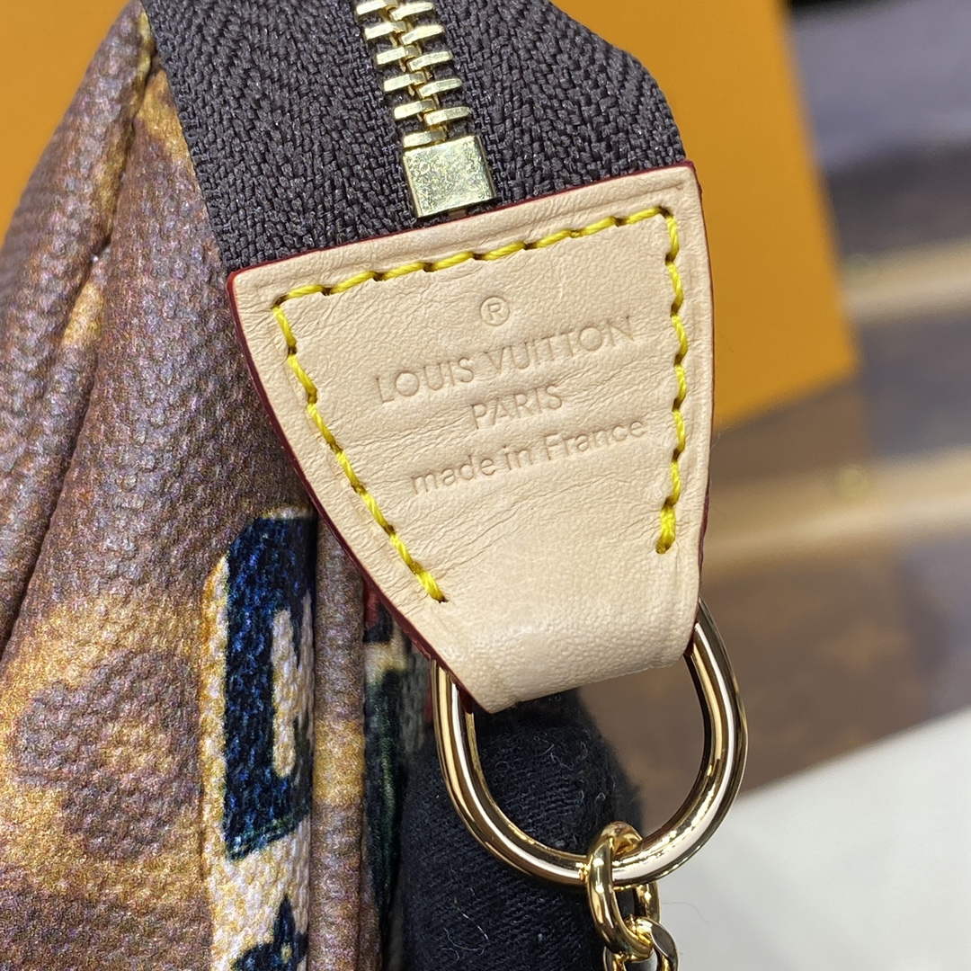 LV M58009 Louis Vuitton Mini Pochette Accessoires Monogram Canvas