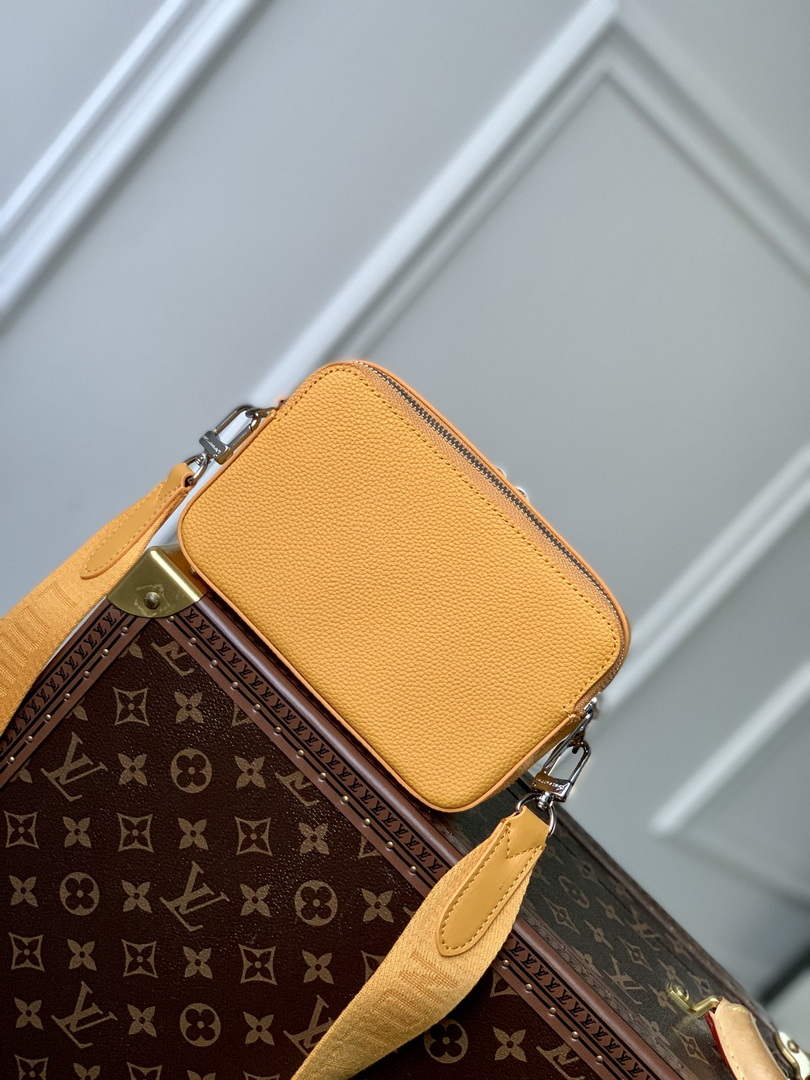 LV M59161 Louis Vuitton Alpha Wearable Wallet Yellow