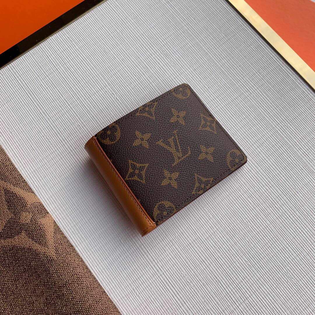 LV M69024 Louis Vuitton Mul Tpile Wallet Monogram Brown