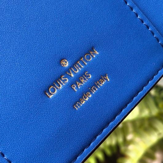LV M69175 Louis Vuitton LV Pont 9 Compact Wallet Cowhide Leather Orange
