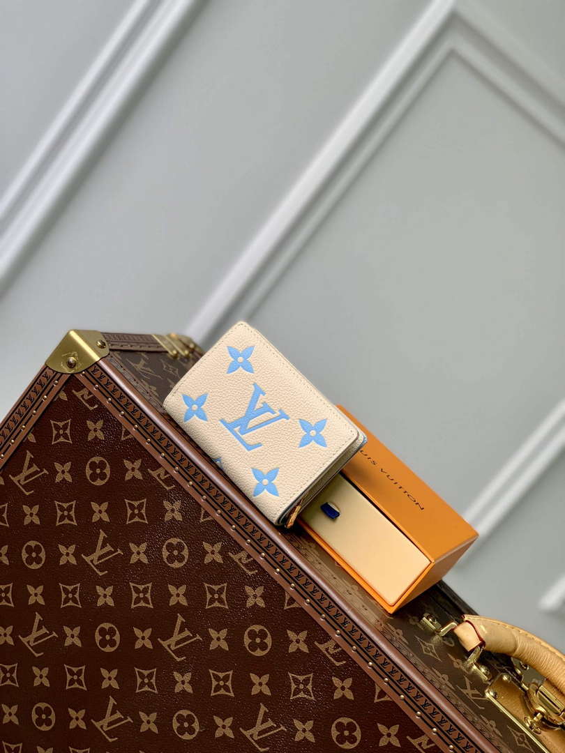 LV M82330 Louis Vuitton Cléa Wallet Blue