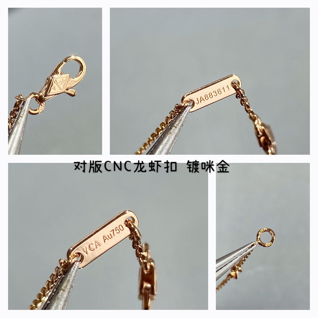 Van Cleef & Arpels Sweet Alhambra Pendant VCARF69100 yellow gold